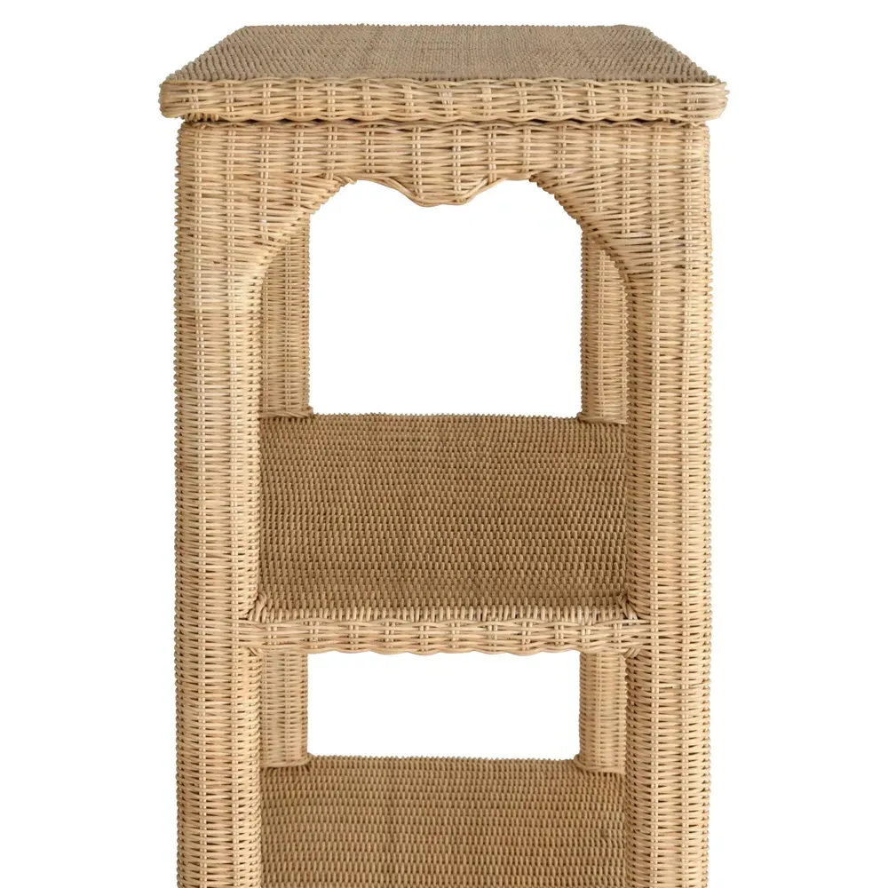 Cavalier Etagere - Natural, Rattan