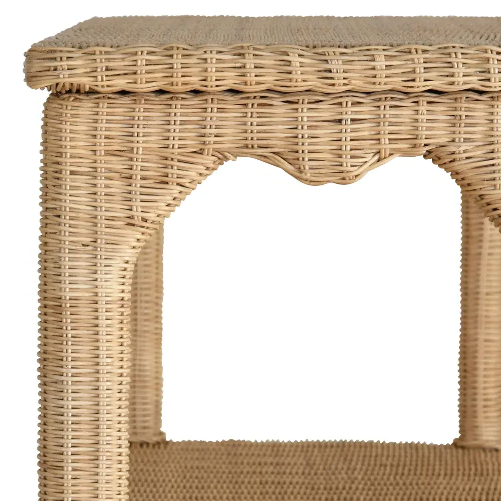 Cavalier Etagere - Natural, Rattan