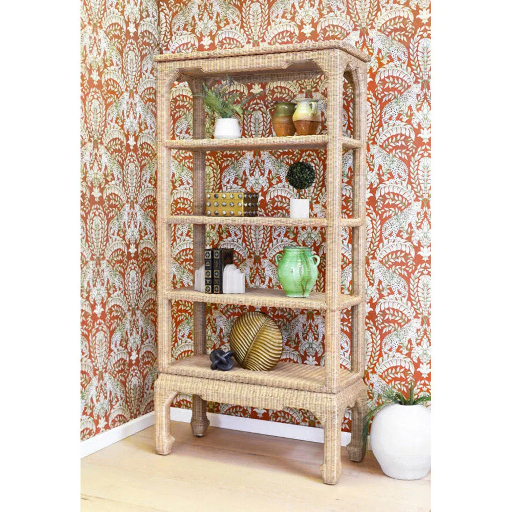 Cavalier Etagere - Natural, Rattan