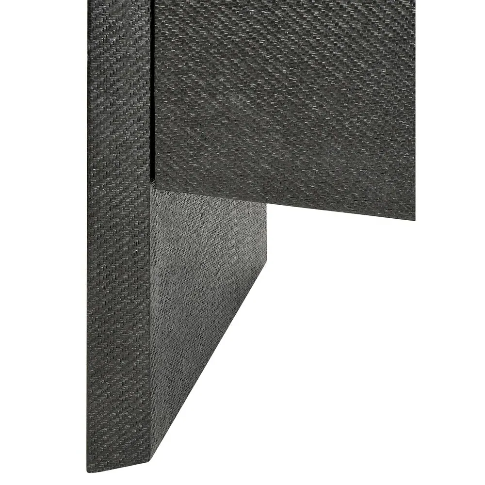 Colt Buffet - Black, Grasscloth