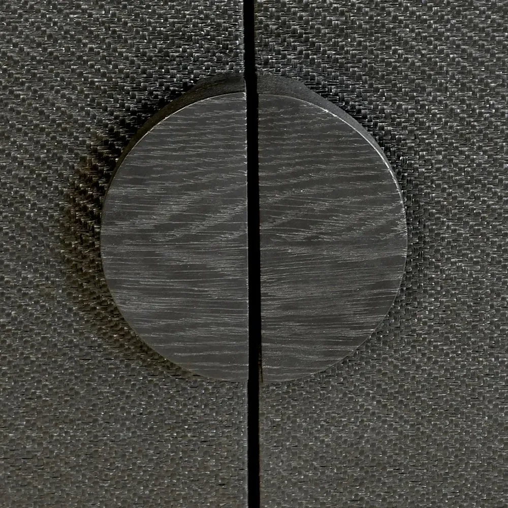 Colt Buffet - Black, Grasscloth