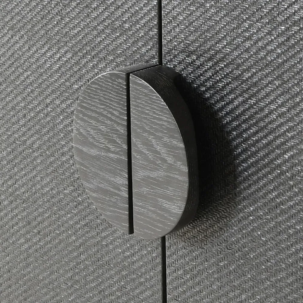 Colt Buffet - Black, Grasscloth