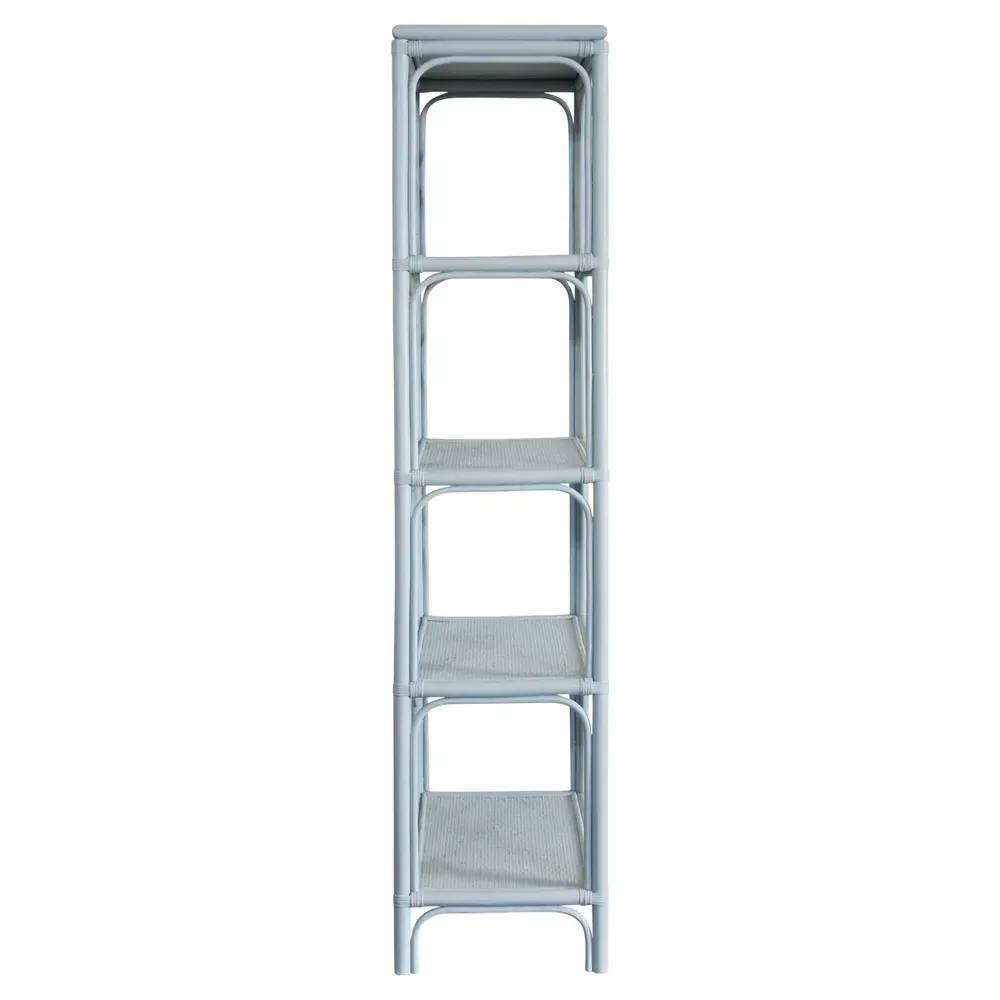 Danielle Bookcase - Light Blue, Rattan