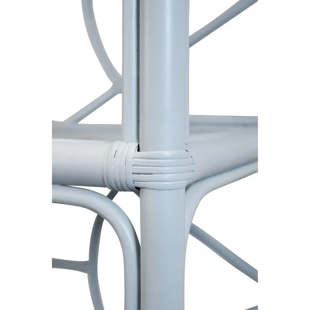 Danielle Bookcase - Light Blue, Rattan