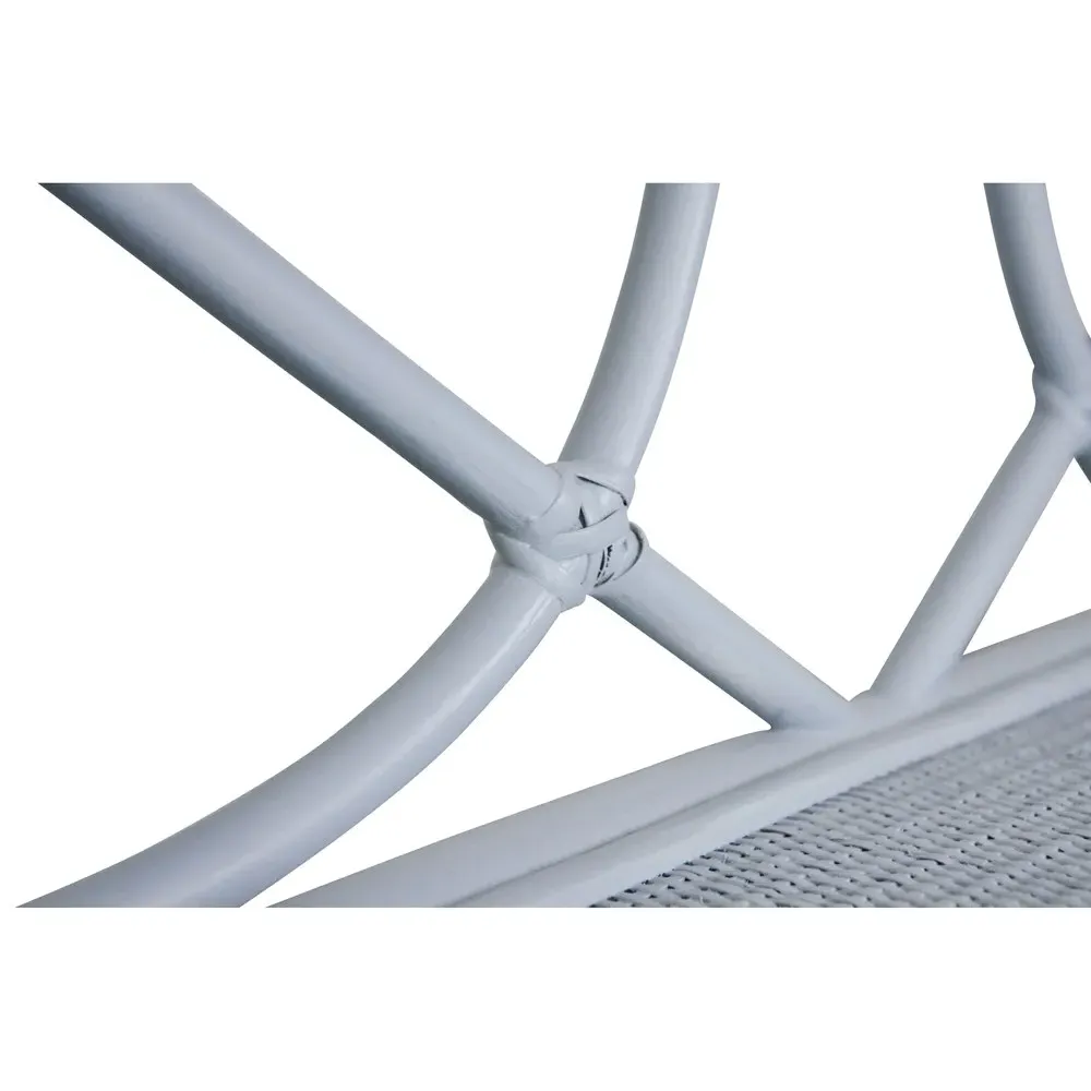 Danielle Bookcase - Light Blue, Rattan