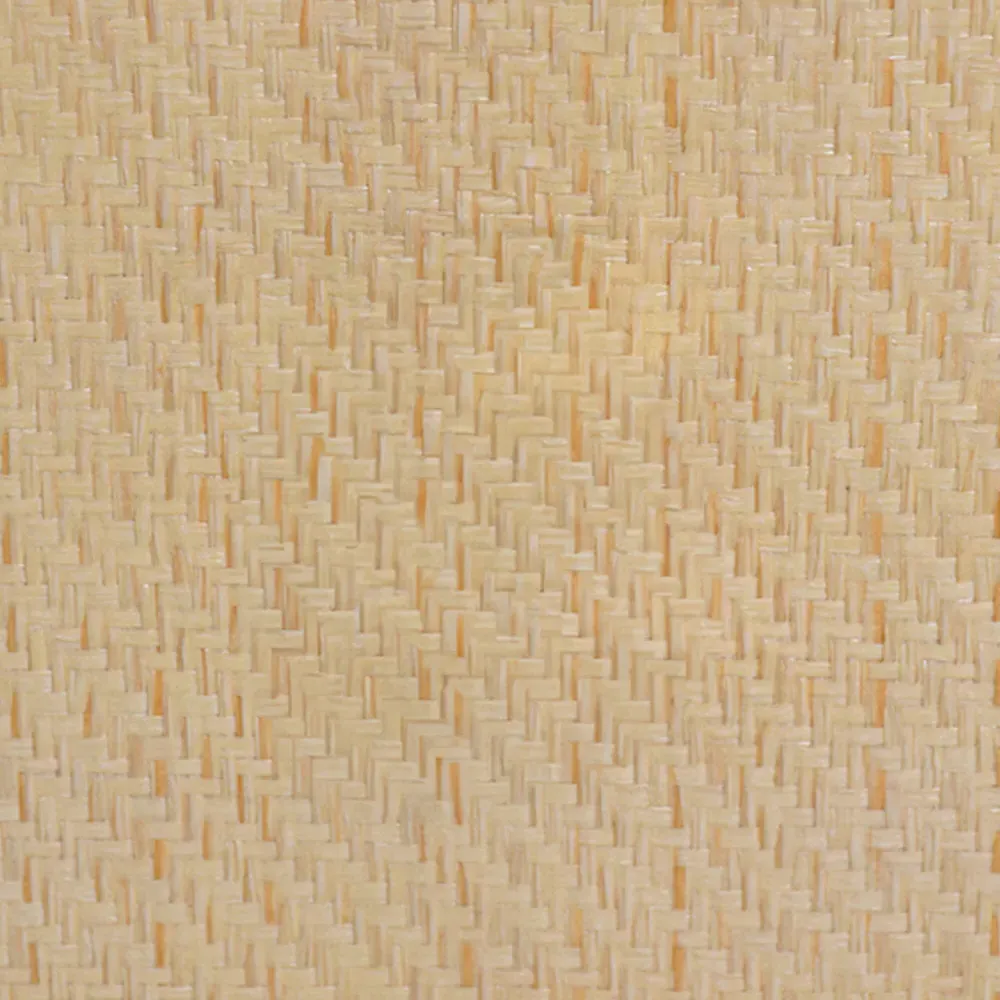 Edelman Side Table with 2 Drawers - Natural, Grasscloth