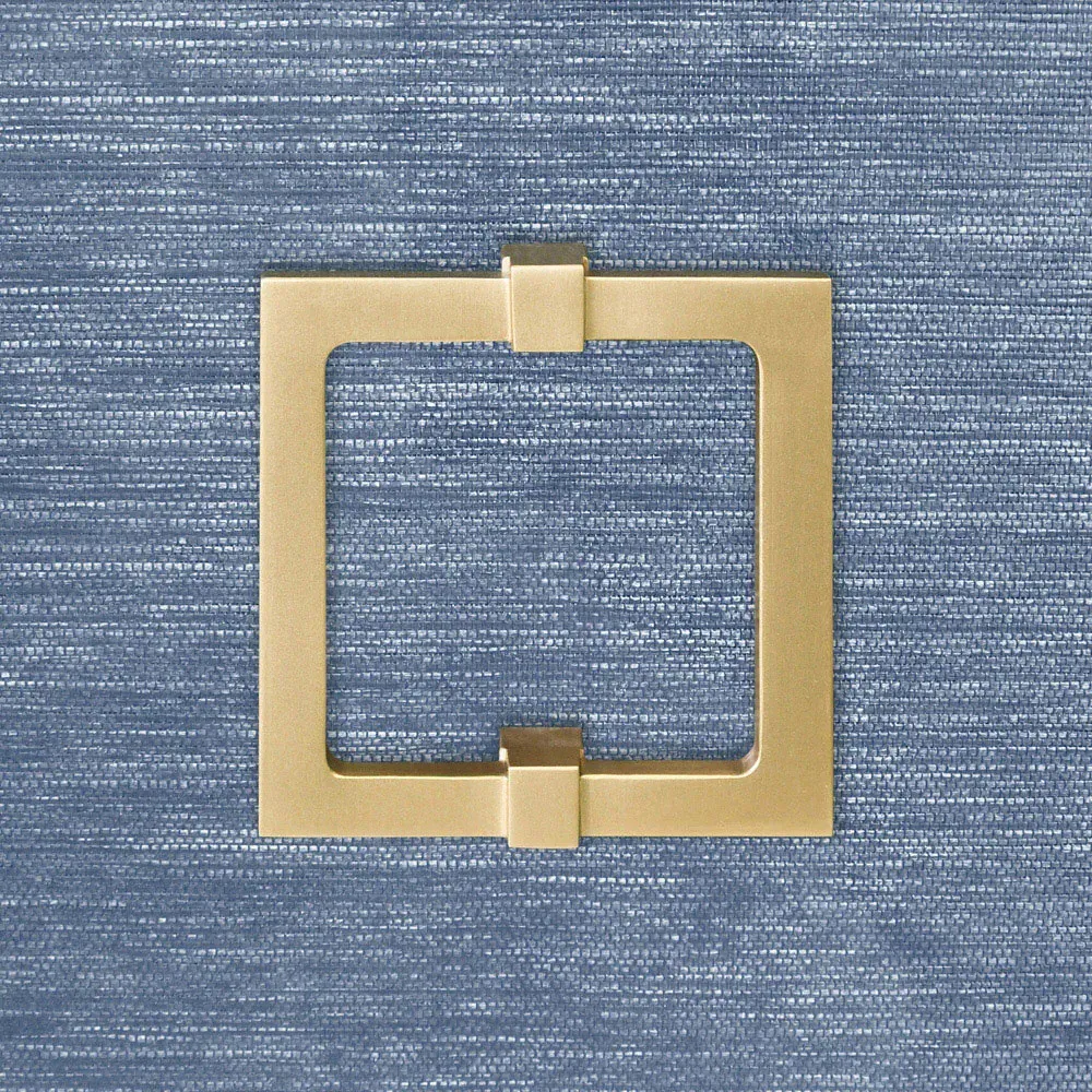 Effie Buffet - Blue, Grasscloth