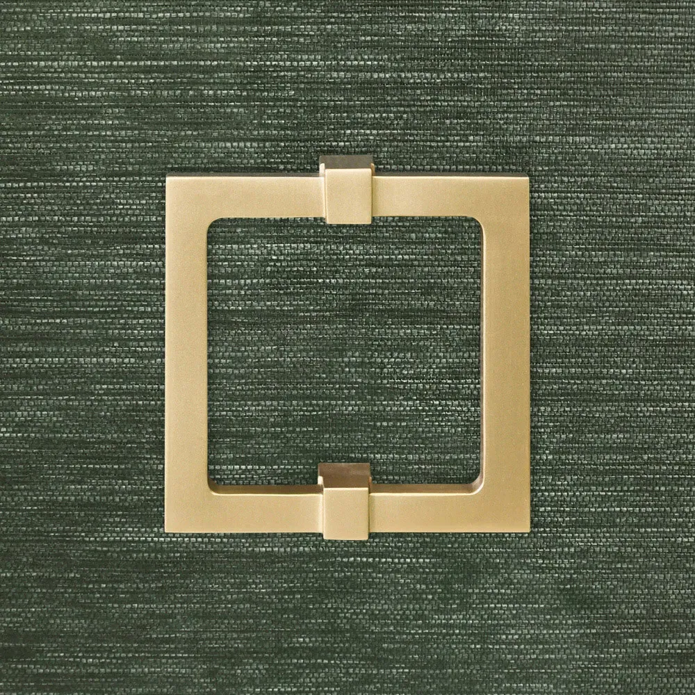 Effie Buffet - Green, Grasscloth