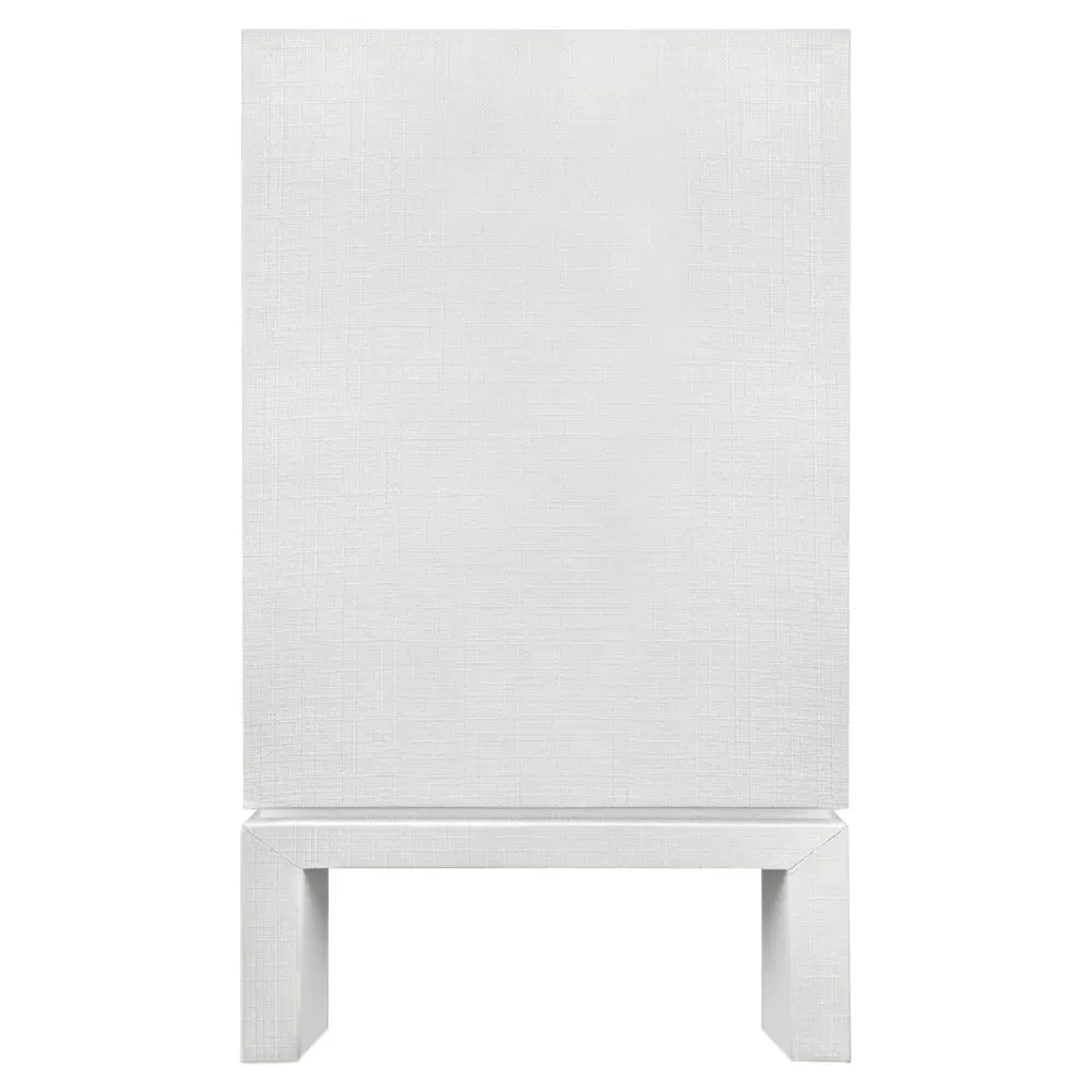 Effie Buffet - White, Linen