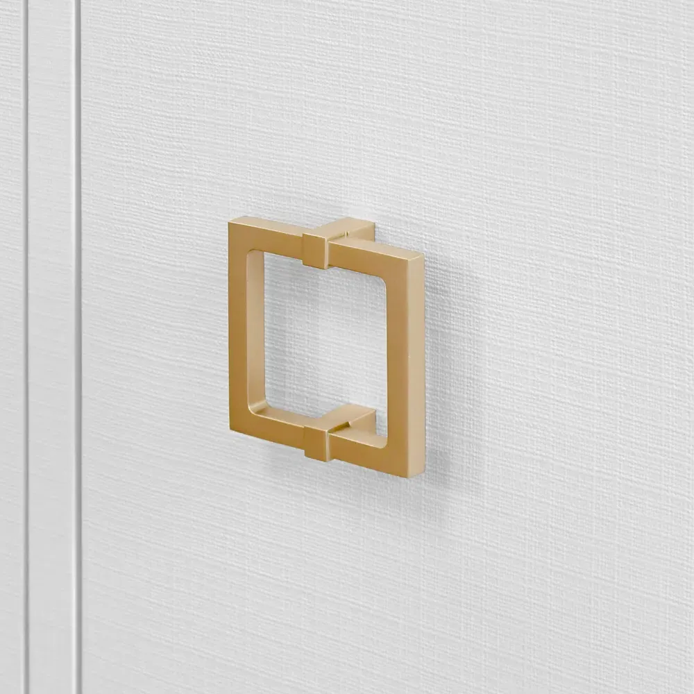 Effie Buffet - White, Linen