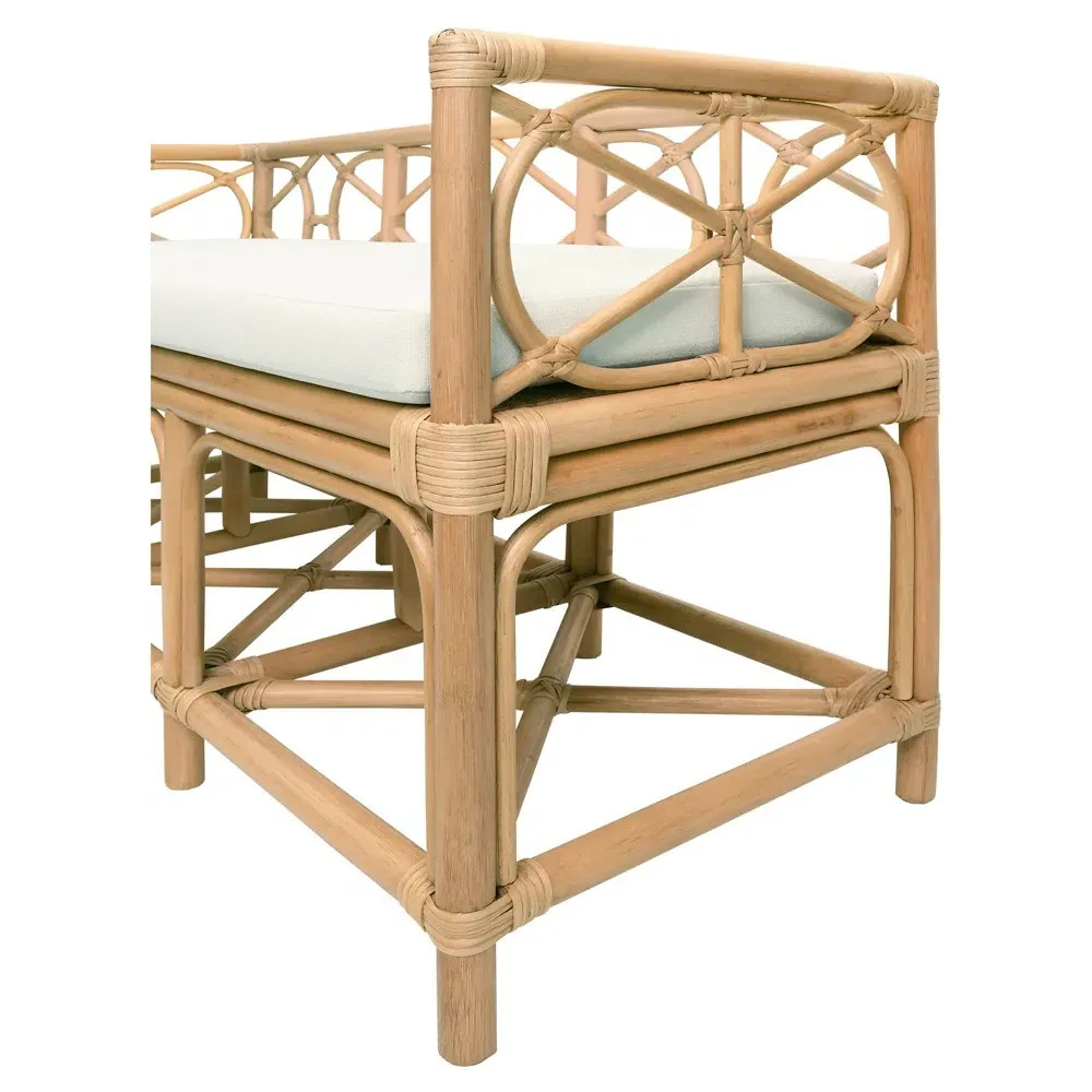 Ferguson Entryway Bench - Natural, Rattan