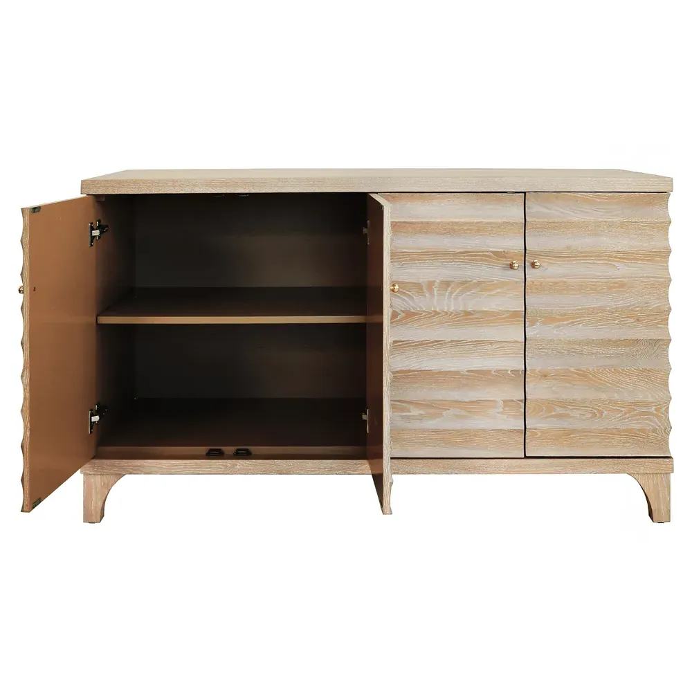 Gates Buffet - Cerused Oak