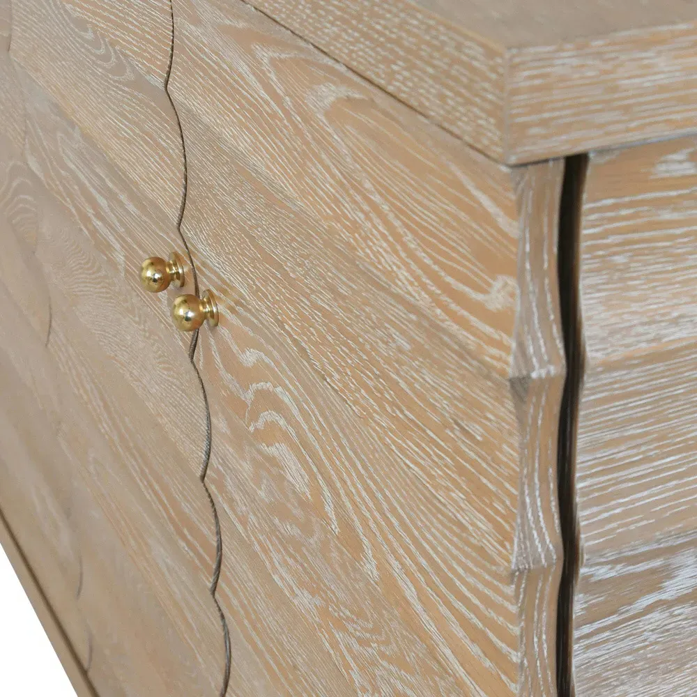 Gates Buffet - Cerused Oak