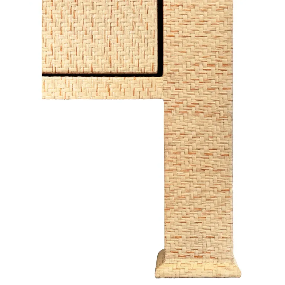 Getty Chest - Natural, Grasscloth