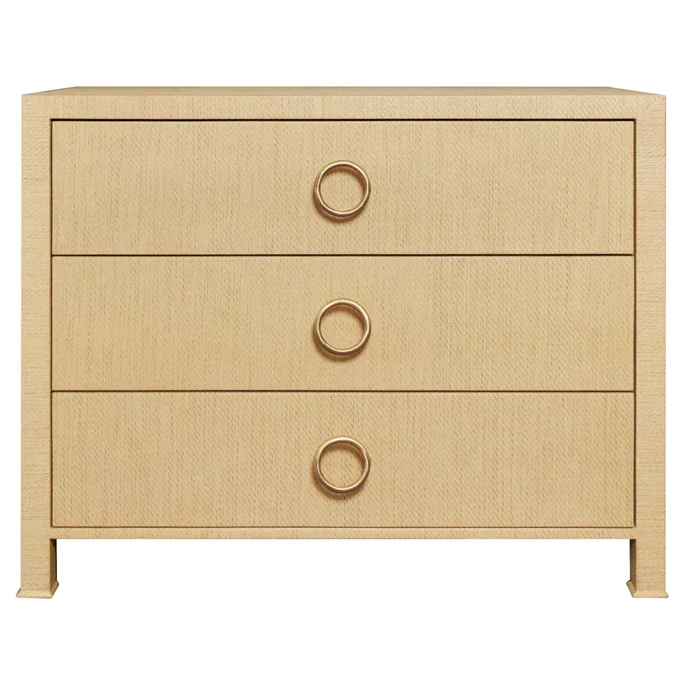 Getty Chest - Natural, Grasscloth image