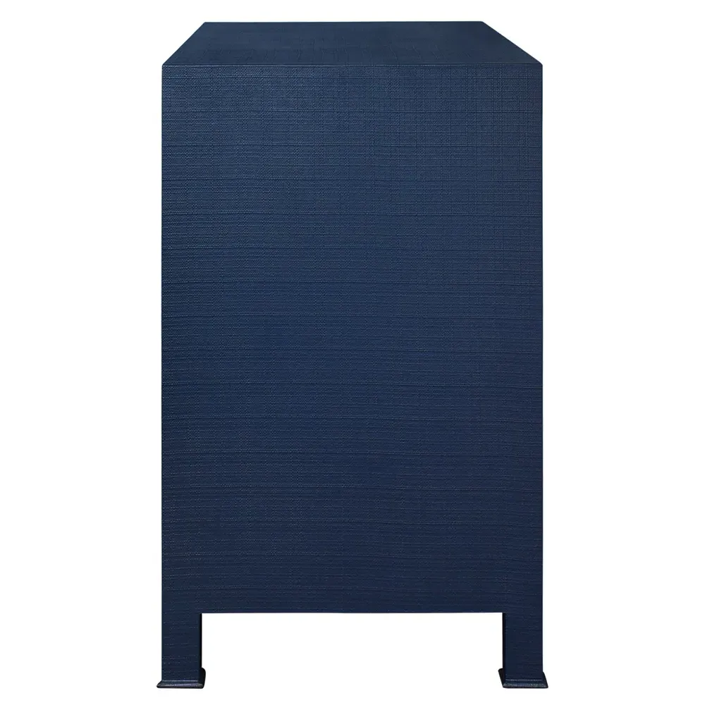 Getty Chest - Navy, Linen
