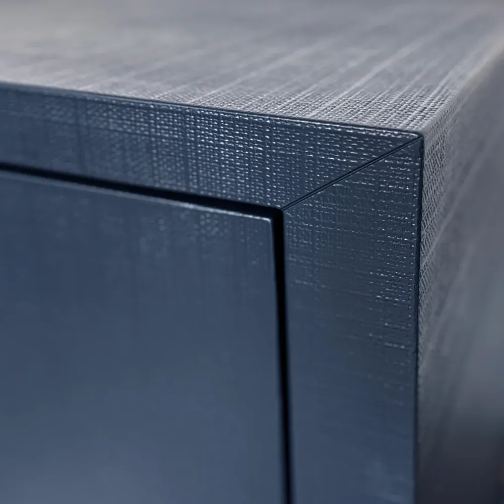 Getty Chest - Navy, Linen