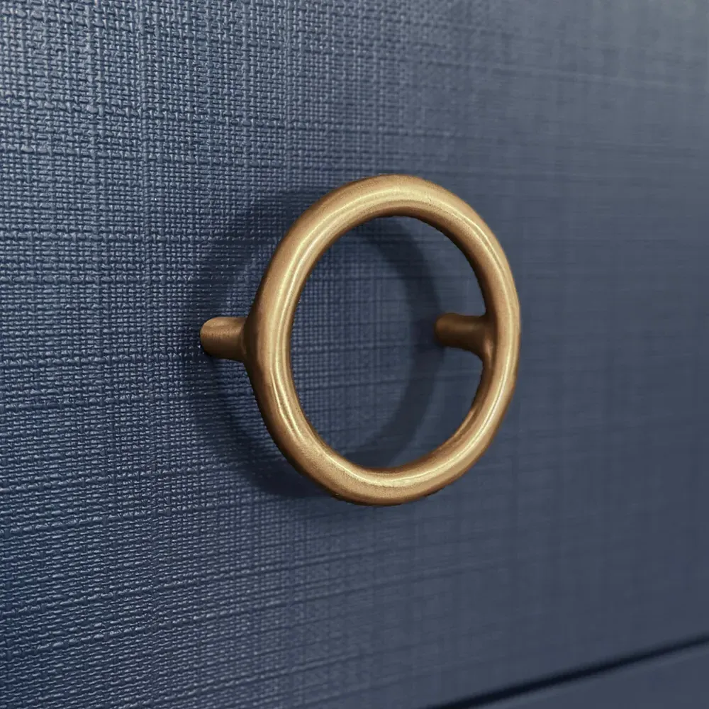 Getty Chest - Navy, Linen