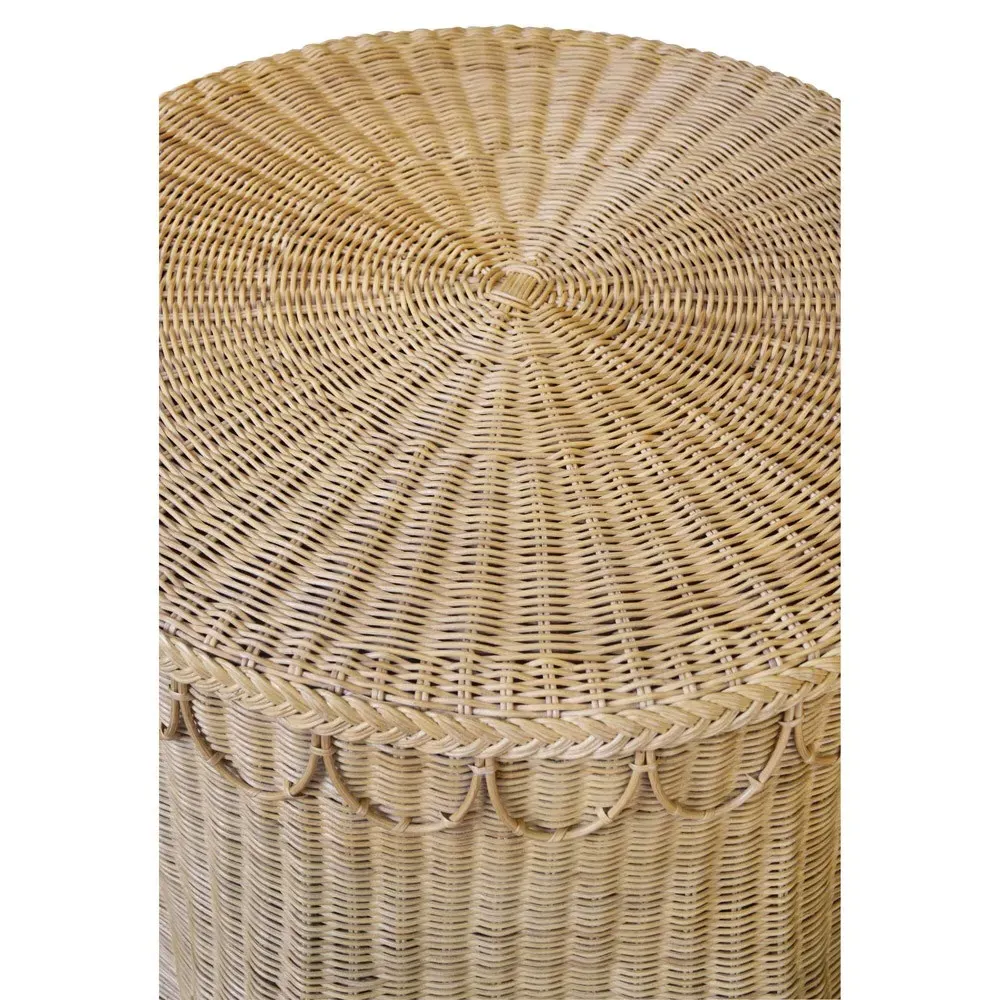 Giada Round Coffee Table - Natural, Rattan