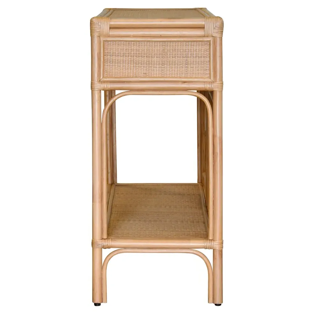 Gideon Console Table - Natural, Rattan