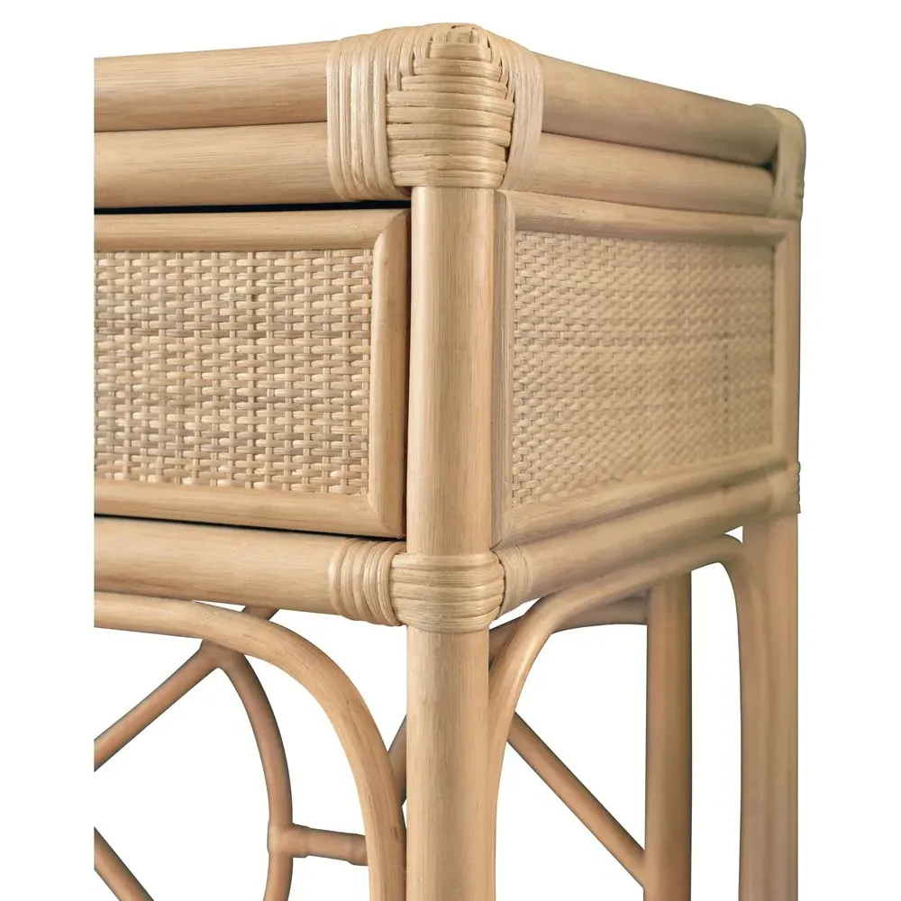 Gideon Console Table - Natural, Rattan