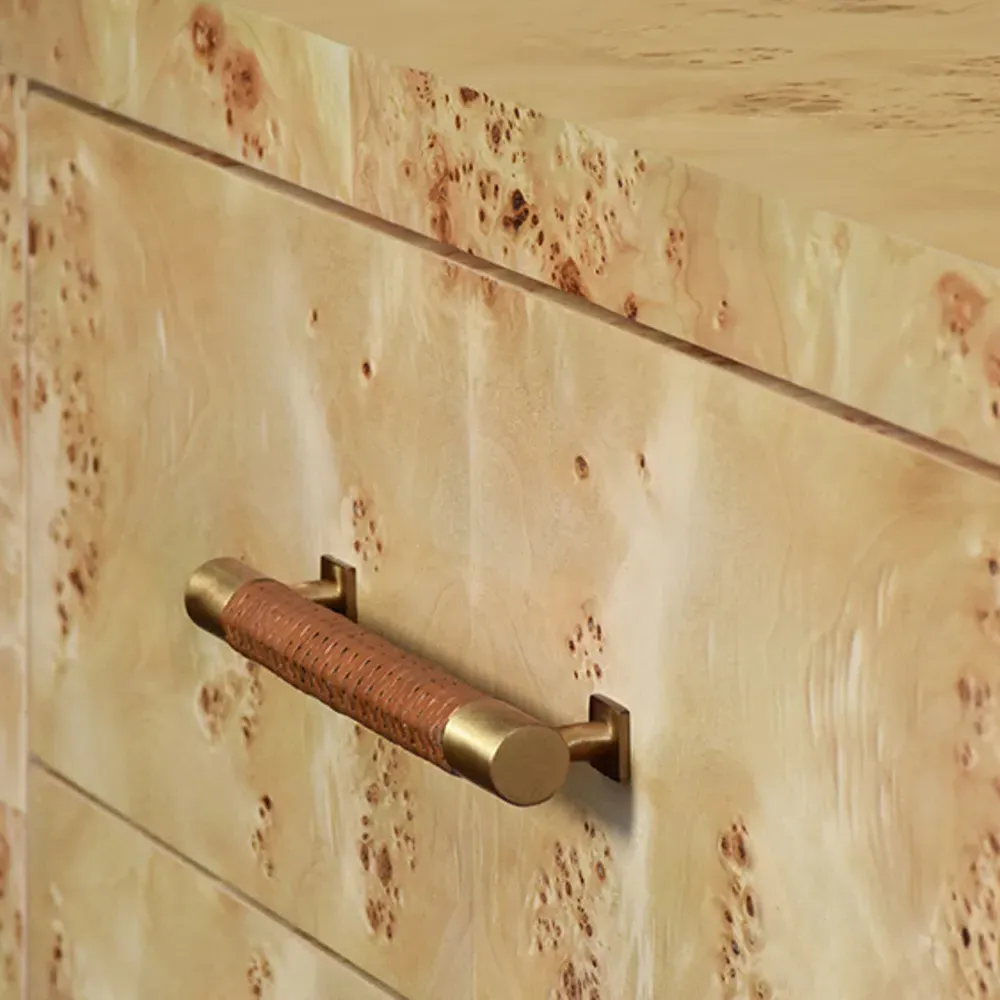 Hancock Side Table - Burl, Wood