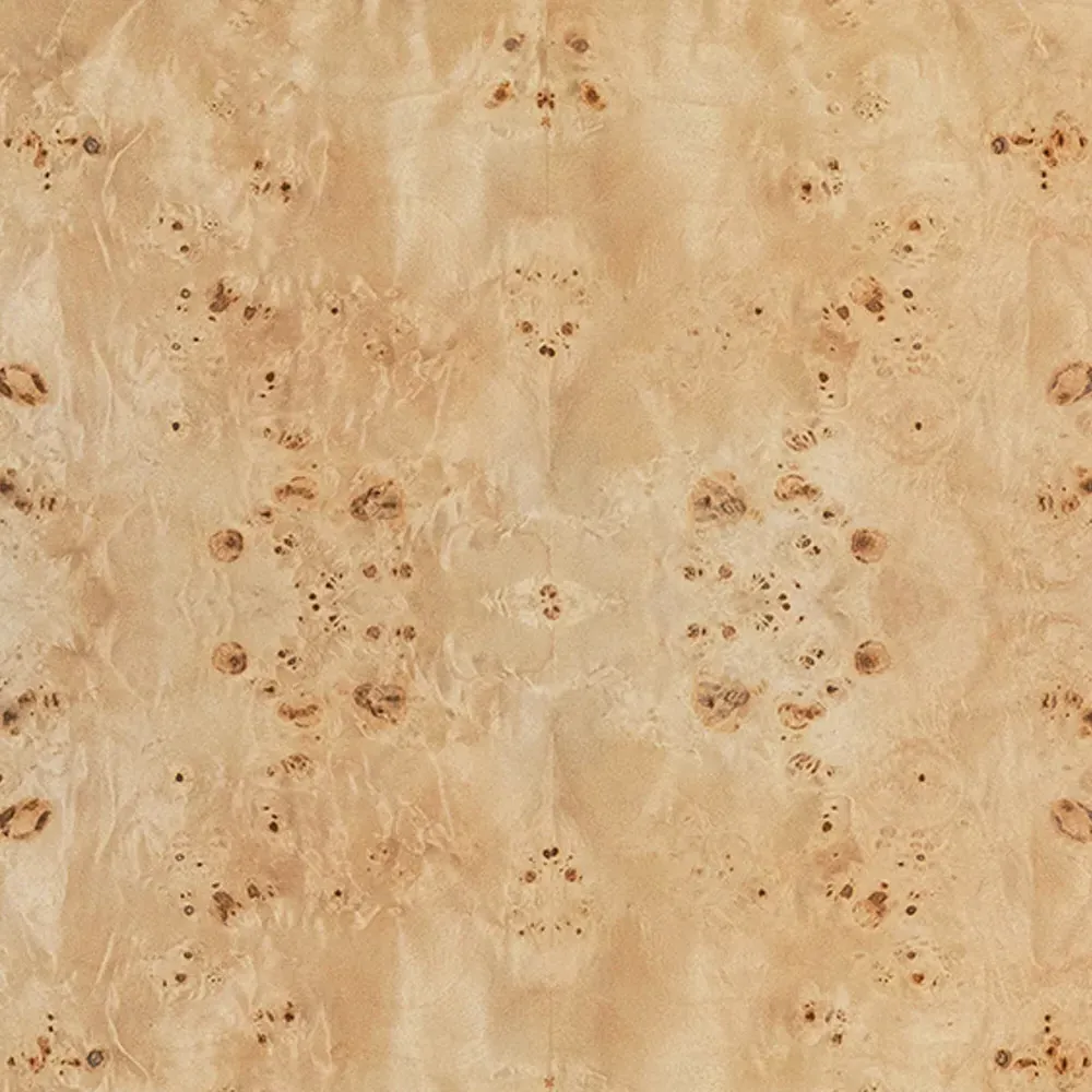 Harris Burl Wood Etagere - Burl, Antique Brass