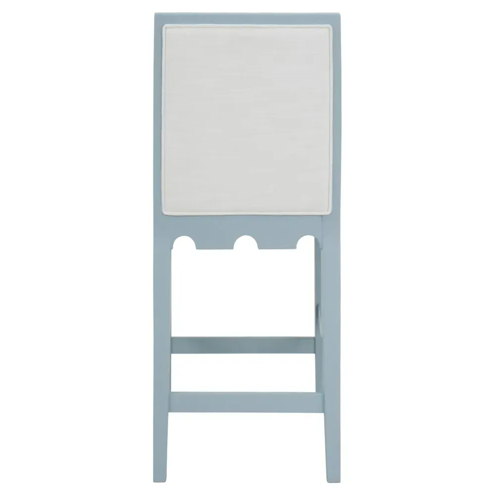 Lanister Counter Stool - Light Blue, Wood