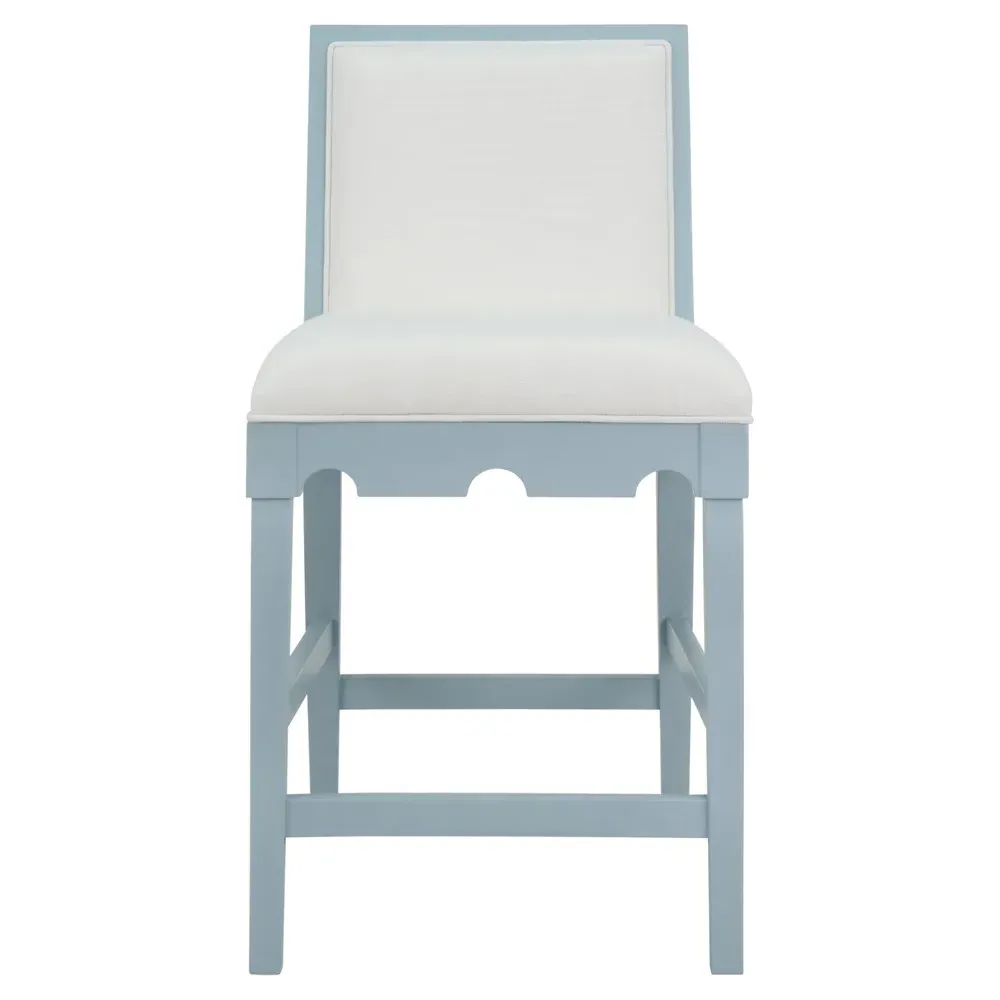 Lanister Counter Stool - Light Blue, Wood