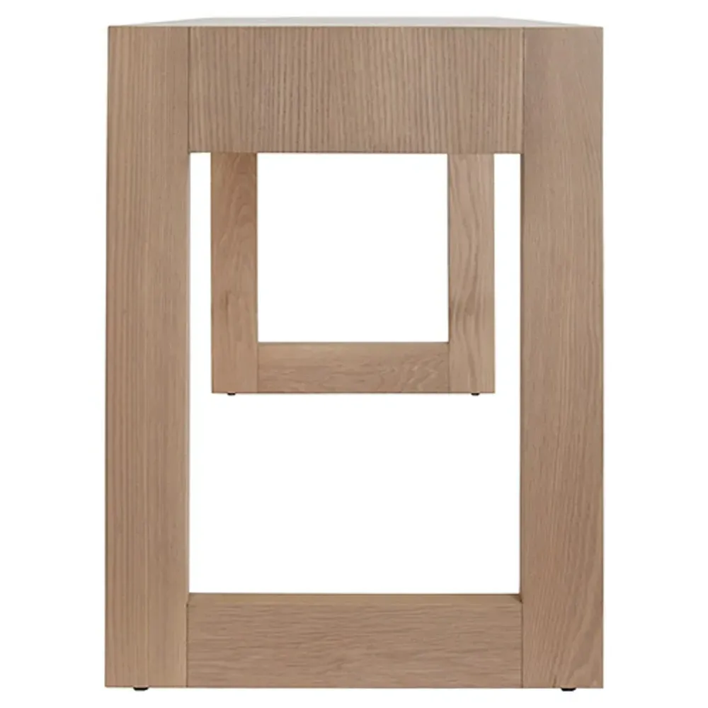 Larkin Rectangular Desk - Natural, Wood