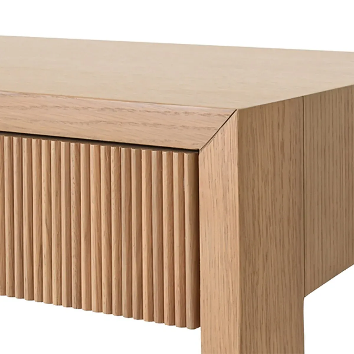 Larkin Rectangular Desk - Natural, Wood