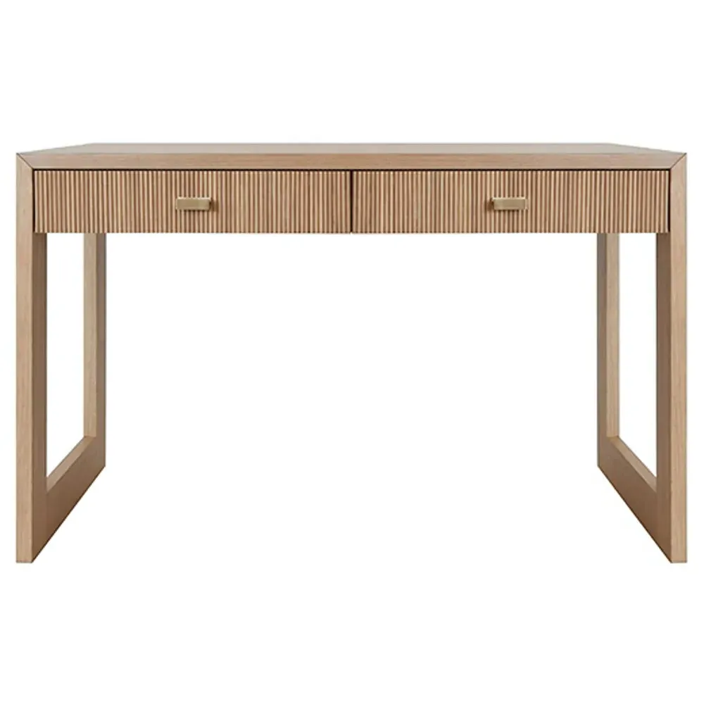 Larkin Rectangular Desk - Natural, Wood image