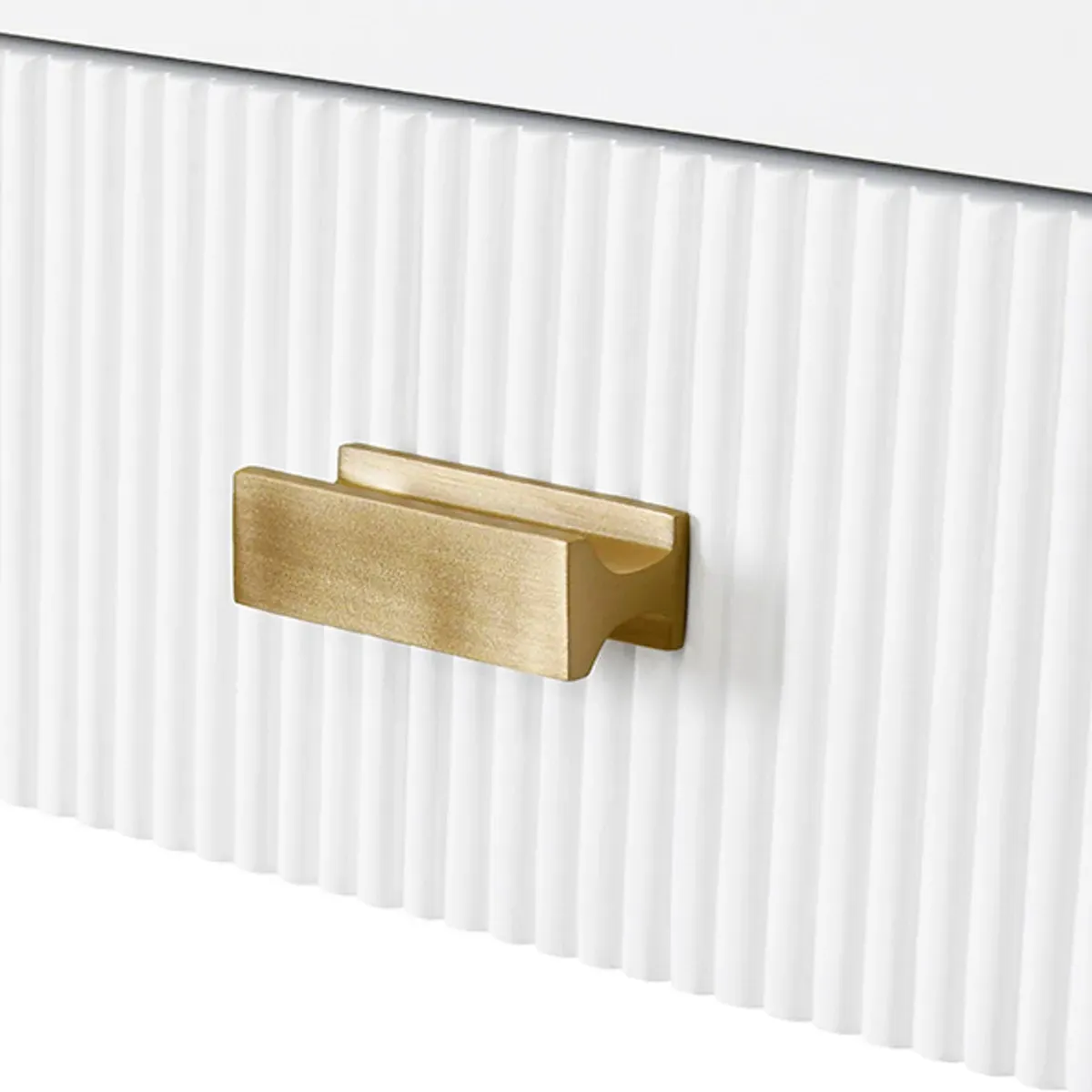 Larkin Rectangular Desk - White, Wood