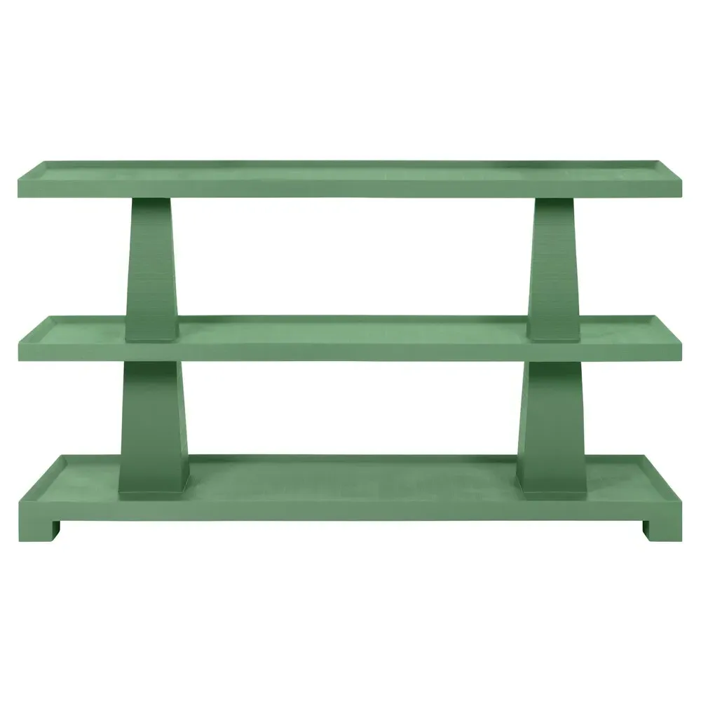 Lowen Console Table - Green, Linen image