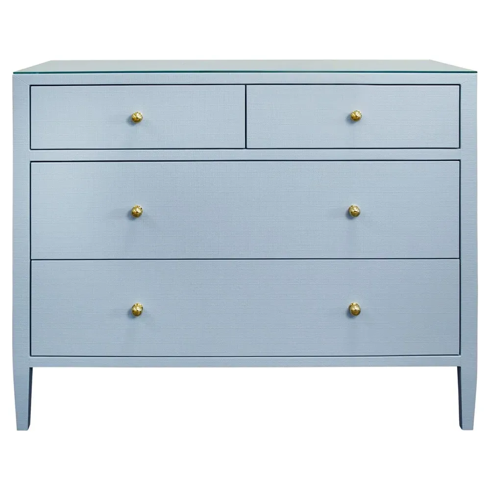 Michelle Dresser - Light Blue, Linen
