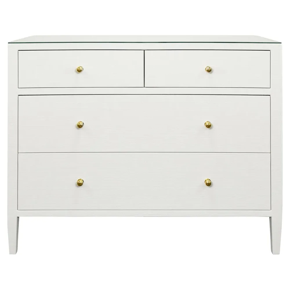 Michelle Dresser - White, Linen