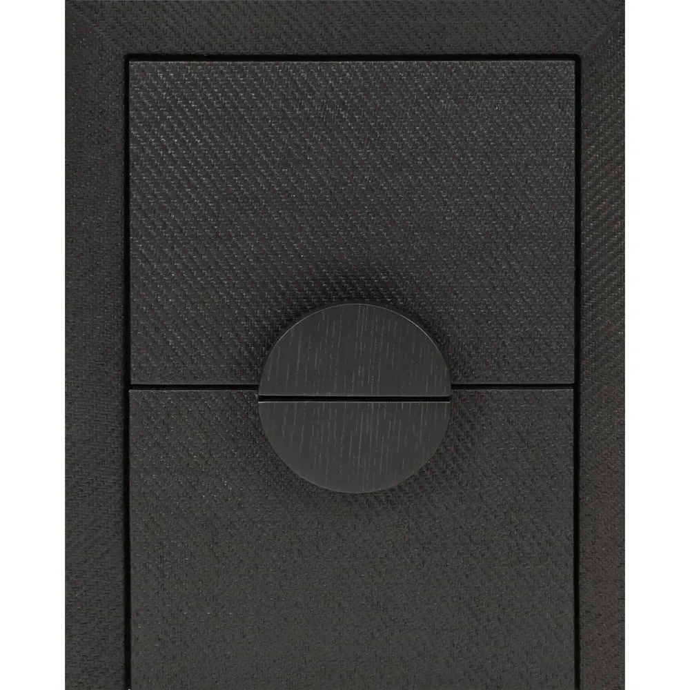 Parker Side Table - Black, Oak