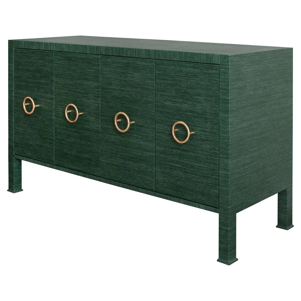 Rue Buffet - Green, Linen