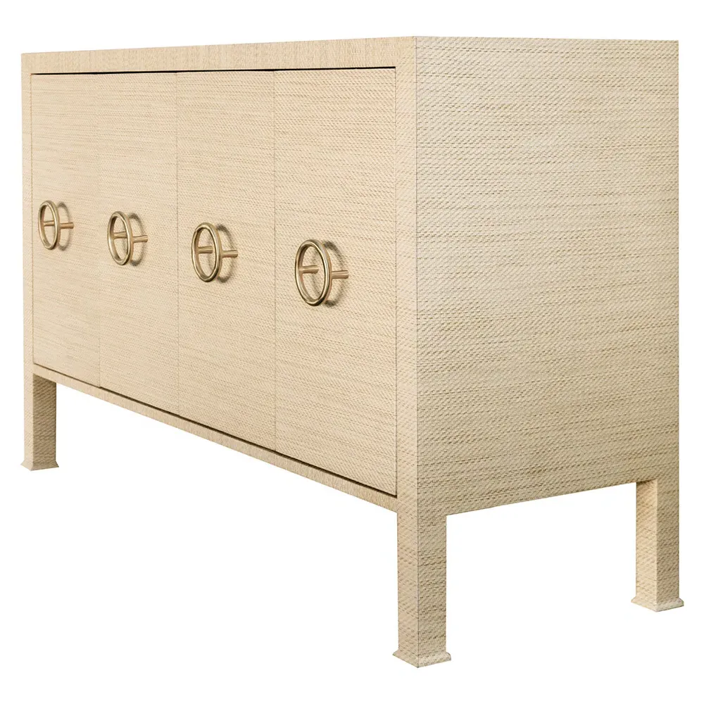 Rue Buffet - Natural, Grasscloth