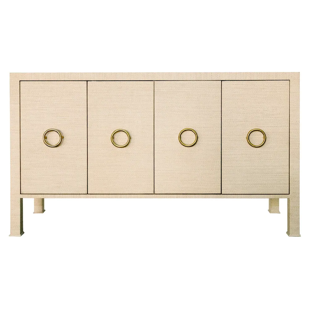 Rue Buffet - Natural, Grasscloth