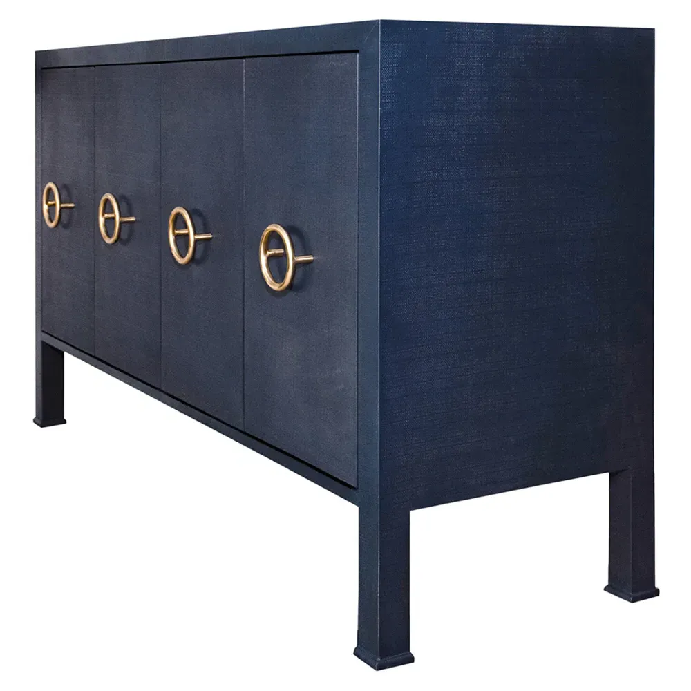 Rue Buffet - Navy Blue, Linen