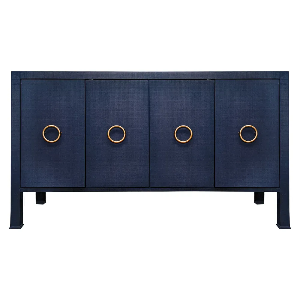 Rue Buffet - Navy Blue, Linen