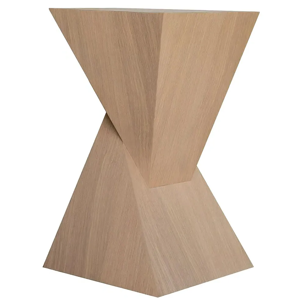 Scout Square Drink Table - Brown, Oak image