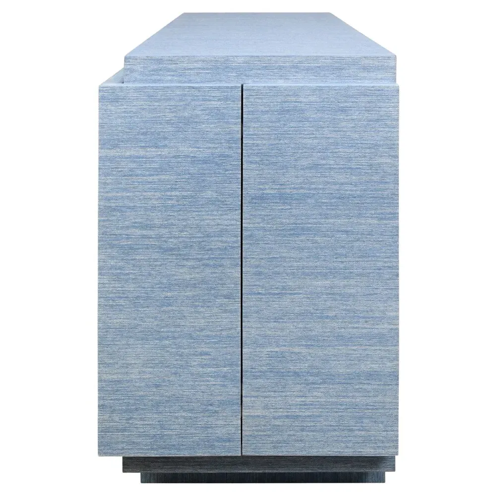 Steele Buffet - Blue, Grasscloth