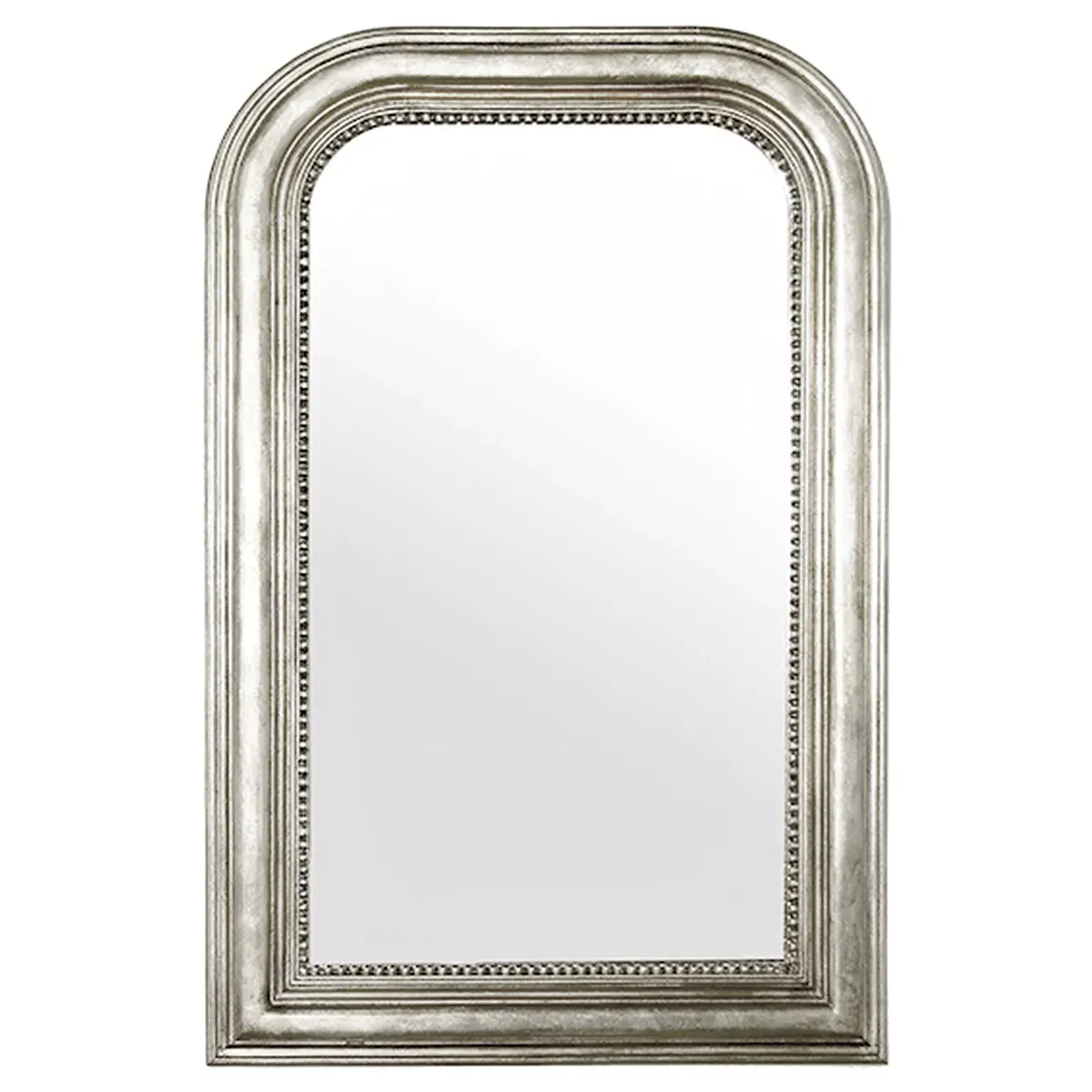 Waverly Rectangular Wall Mirror - Silver, Wood