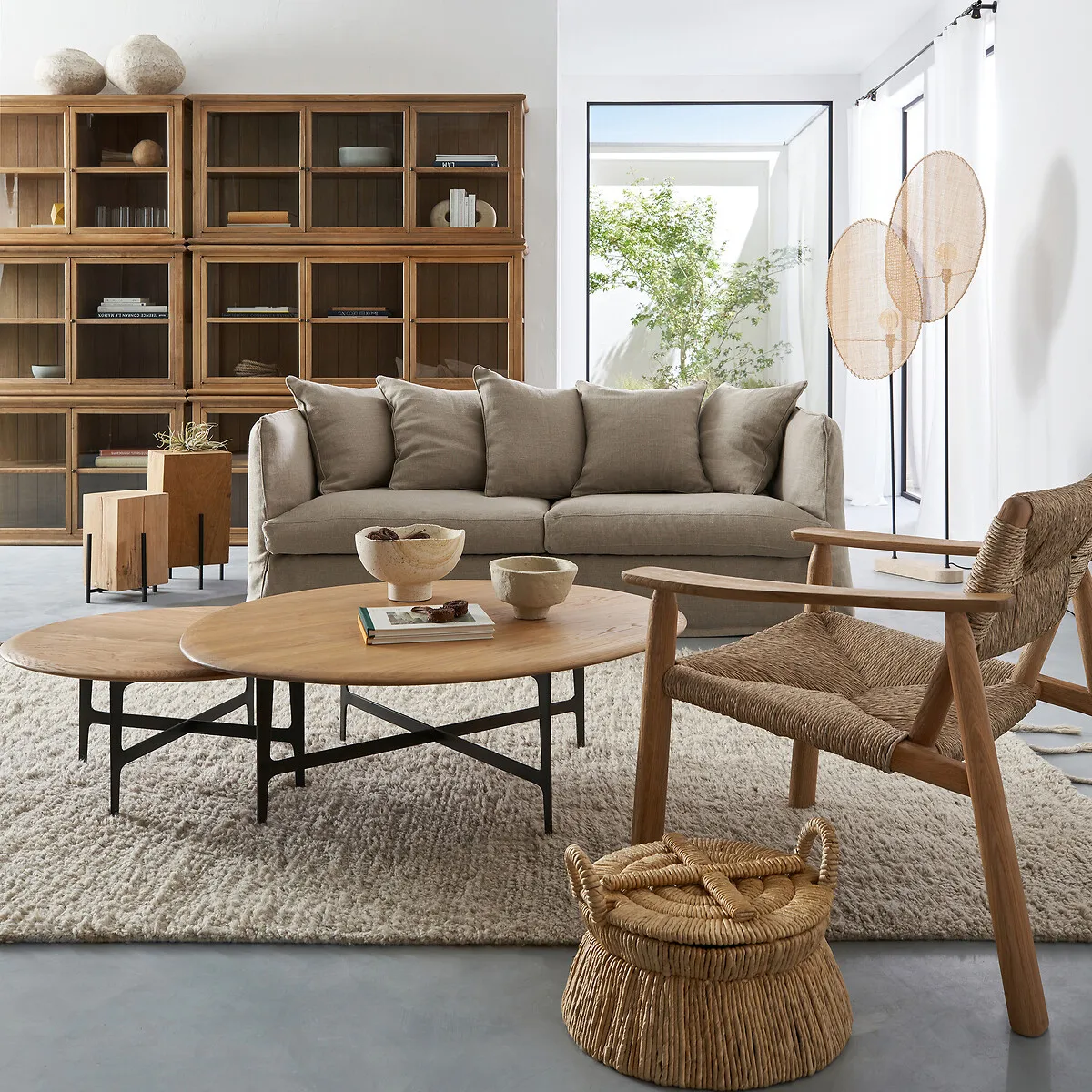 Addisson Small Coffee Table - Natural Oak, Solid Oak alternate view