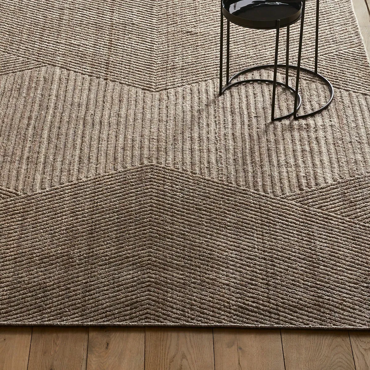 Aitor Hand-Woven Wool Rug - Natural Marl alternate view