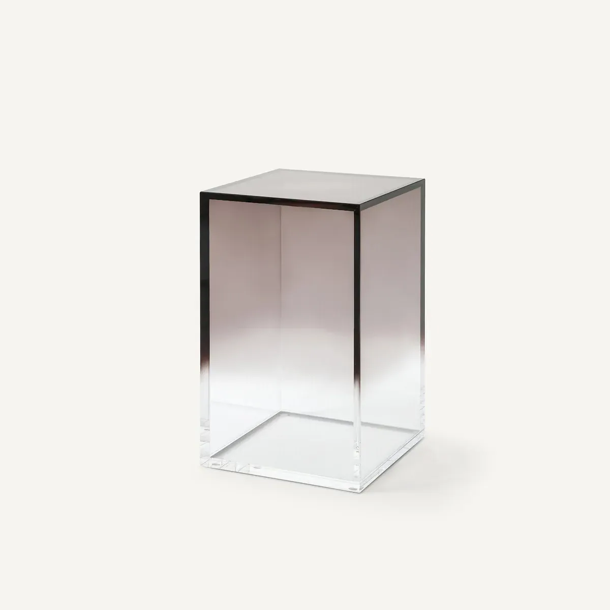 Akrili Gradient Acrylic End Table - Smoked Grey product