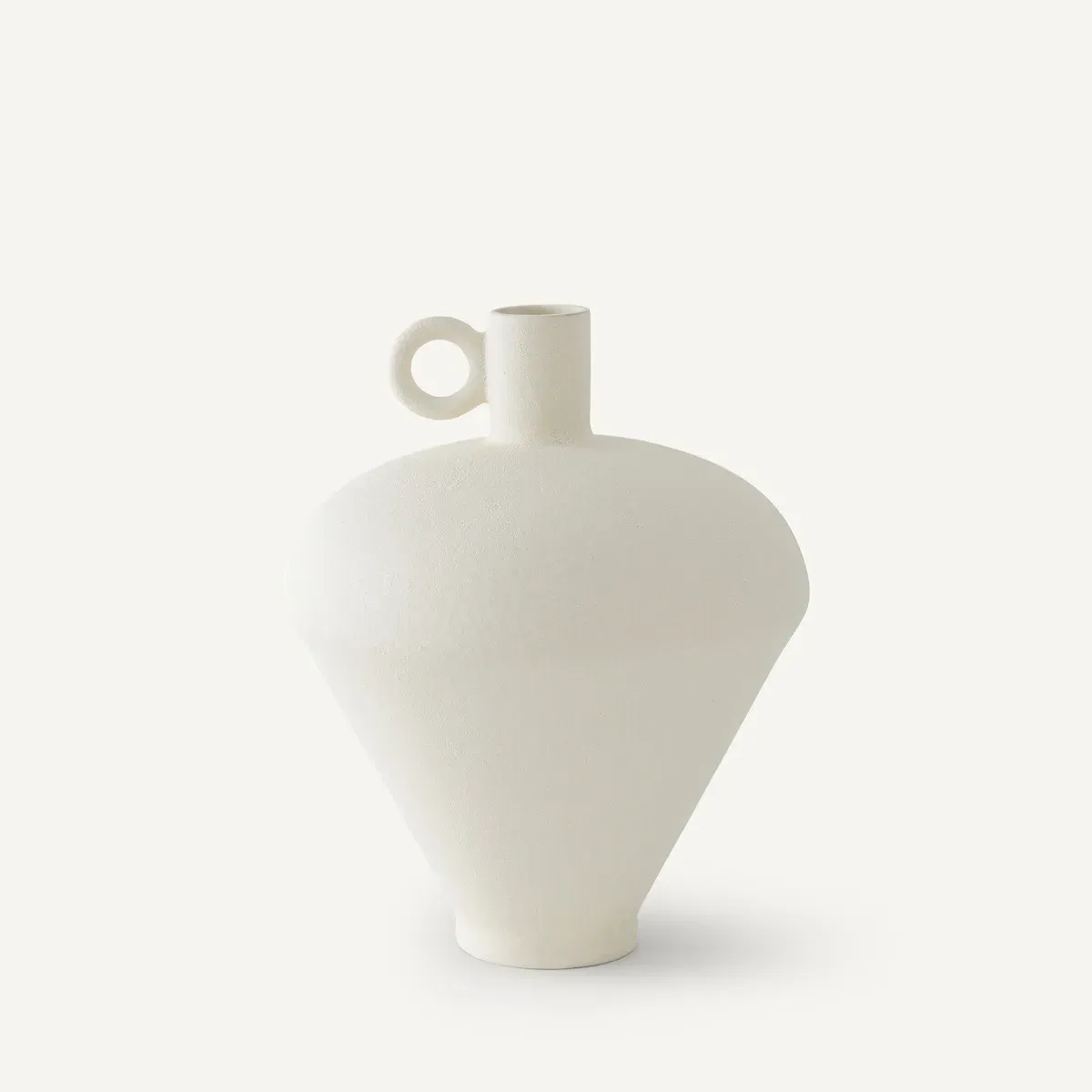 Albo Ceramic Vase - White product