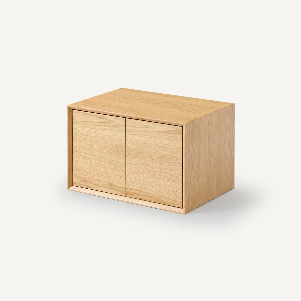 Archivita XL Storage Box with Push/Pull Doors - Natural Oak, MDF product
